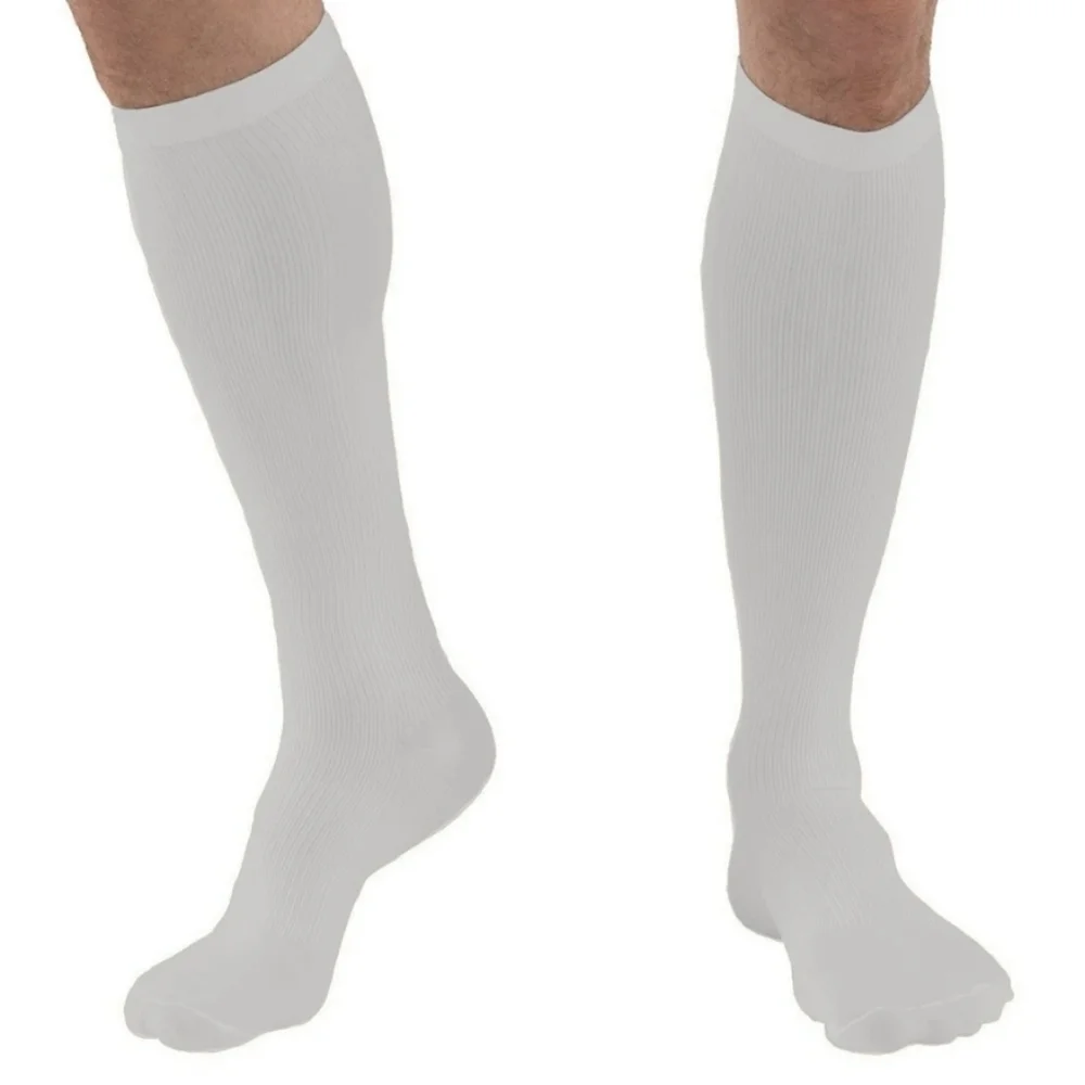 Activa White Lite Support Compression Socks